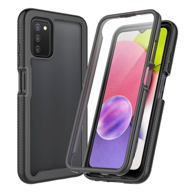 Starry Sky PC + TPU Phone Case with PET Film, For OPPO A16, For Motorola Edge 20, For Motorola Edge 20 Pro, For Motorola G Pure, For Motorola Edge 20 Lite, For Samsung Galaxy A03s 166mm Version