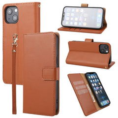 Plain Weave Genuine Leather Phone Case, For iPhone 13 mini, For iPhone 13, For iPhone 13 Pro, For iPhone 13 Pro Max, For iPhone 12 / 12 Pro, For iPhone 12 Pro Max, For iPhone 12 mini, For iPhone 11