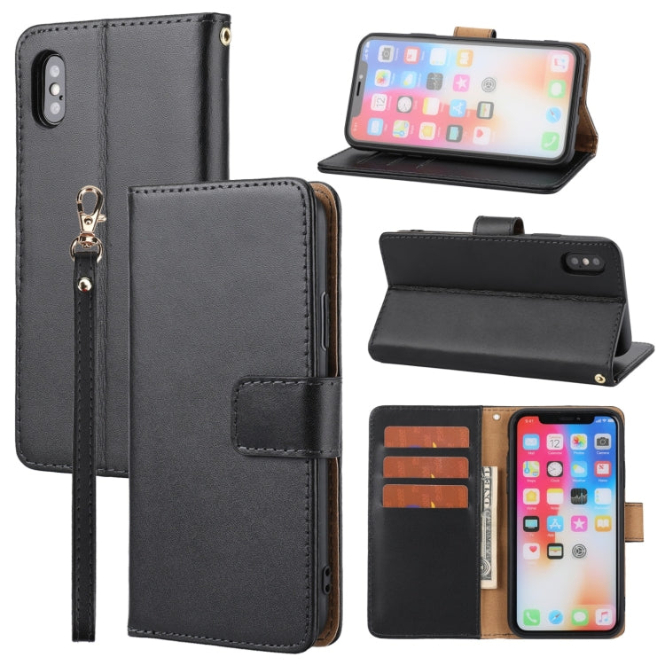 Plain Weave Genuine Leather Phone Case, For iPhone X / XS, For iPhone XR, For iPhone XS Max, For iPhone SE 2022 / SE 2020 / 8 / 7 / 6 / 6s, For iPhone 8 Plus / 7 Plus / 6 Plus / 6s Plus