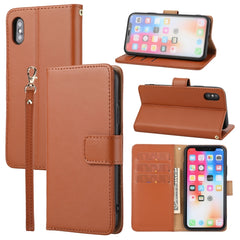 Plain Weave Genuine Leather Phone Case, For iPhone X / XS, For iPhone XR, For iPhone XS Max, For iPhone SE 2022 / SE 2020 / 8 / 7 / 6 / 6s, For iPhone 8 Plus / 7 Plus / 6 Plus / 6s Plus