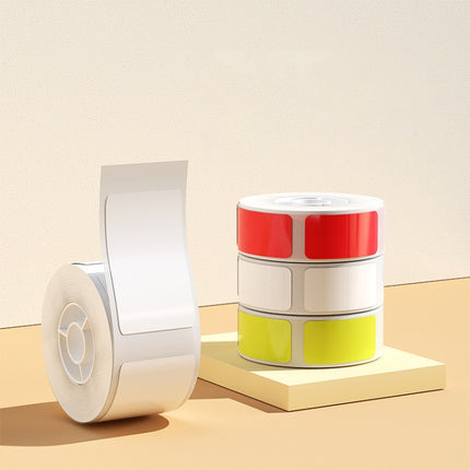Thermal Printing Label Paper Stickers For NiiMbot D101 / D11, 10 x 25mm 240 Sheets White, 14 x 25mm 240 Sheets White, 10 x 25mm 240 Sheets Yellow, 10 x 25mm 240 Sheets Red, 14 x 25mm 240 Sheets Red
