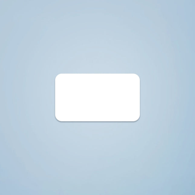 Thermal Printing Label Paper Stickers For NiiMbot D101 / D11, 14 x 25mm 240 Sheets White, 10 x 25mm 225 Sheets White