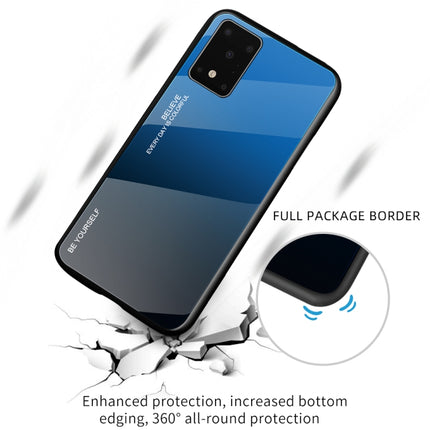Gradient Color Glass Case, For Galaxy S20+, For Galaxy S20, For Galaxy S20 Ultra