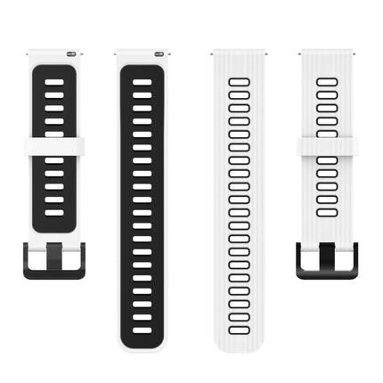 Two-color Stripe Silicone Watchband, For Huawei Watch GT 3 42mm, For Huawei Watch GT 3 46mm