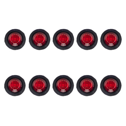 10 in 1 Truck Trailer LED Round Side Marker Lamp