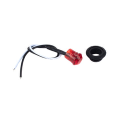 10 in 1 Truck Trailer LED Round Side Marker Lamp, A5010 Red Light, A5011 Amber Light, A5012 White Light, A5013 Red + Amber Light