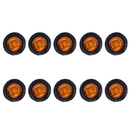 10 in 1 Truck Trailer LED Round Side Marker Lamp