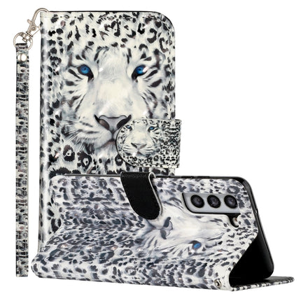 3D Pattern Horizontal Flip PU Leather Phone Case, For Samsung Galaxy S22 5G, For Samsung Galaxy S22+ 5G