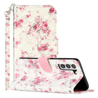 For Samsung Galaxy S22 5G / Rose Flower