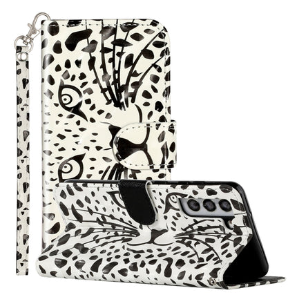 3D Pattern Horizontal Flip PU Leather Phone Case, For Samsung Galaxy S22 5G, For Samsung Galaxy S22+ 5G