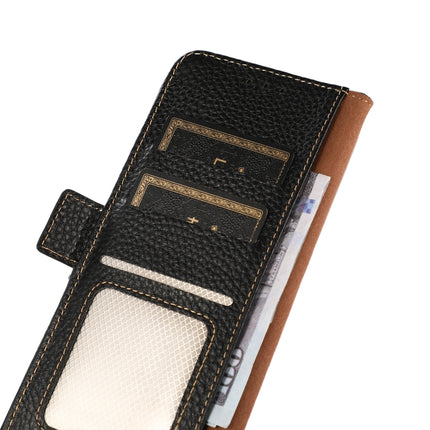KHAZNEH Side-Magnetic Litchi Genuine Leather RFID Phone Case, For Samsung Galaxy S20+, For Samsung Galaxy S20, For Samsung Galaxy S20 Ultra, For Samsung Galaxy S21 FE 5G, For Samsung Galaxy S21+ 5G, For Samsung Galaxy S21 5G