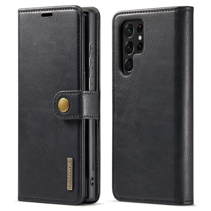 DG.MING Crazy Horse Texture Detachable Magnetic Leather Phone Case, For Samsung Galaxy S22 5G, For Samsung Galaxy S22+ 5G, For Samsung Galaxy S22 Ultra 5G, For Samsung Galaxy A13 5G