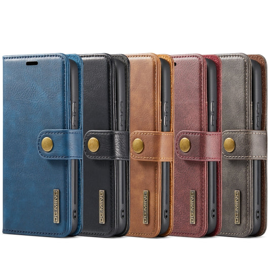DG.MING Crazy Horse Texture Detachable Magnetic Leather Phone Case, For Google Pixel 6, For Google Pixel 6 Pro