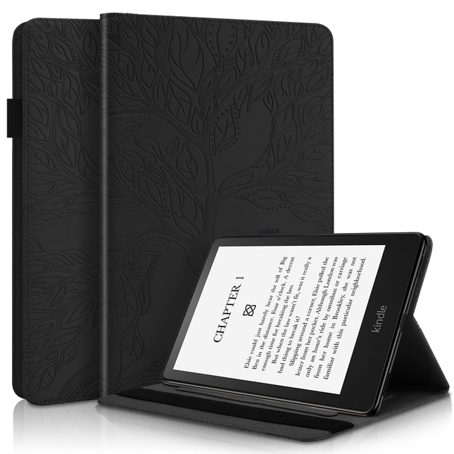Life Tree Series Leather Tablet Case, For Amazon Kindle Paperwhite 5 2021