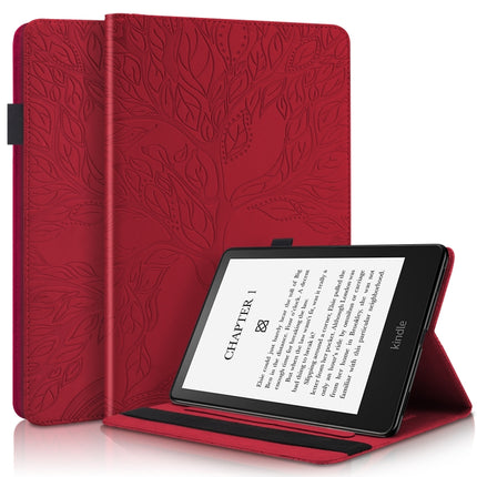 Life Tree Series Leather Tablet Case, For Amazon Kindle Paperwhite 5 2021, For Lenovo Tab K10