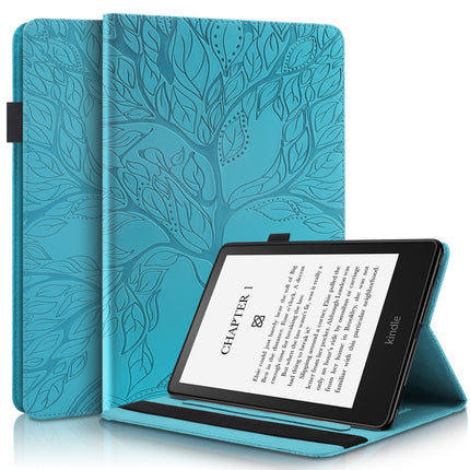 Life Tree Series Leather Tablet Case, For Amazon Kindle Paperwhite 5 2021, For Lenovo Tab K10