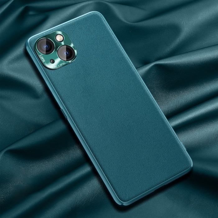 Einfache Lederhülle, Für iPhone 13 mini, Für iPhone 13, Für iPhone 13 Pro, Für iPhone 13 Pro Max, Für iPhone 12 mini, Für iPhone 12, Für iPhone 12 Pro, Für iPhone 12 Pro Max