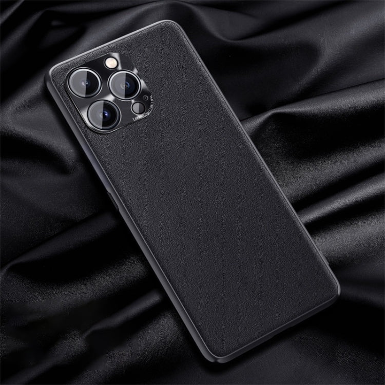 Einfache Lederhülle, Für iPhone 13 mini, Für iPhone 13, Für iPhone 13 Pro, Für iPhone 13 Pro Max, Für iPhone 12 mini, Für iPhone 12, Für iPhone 12 Pro, Für iPhone 12 Pro Max
