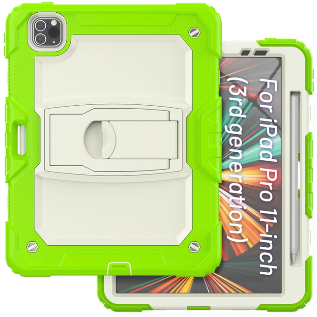 Funda de silicona + PC para tableta con soporte, para iPad Pro 11 2022/2021/2020/2018