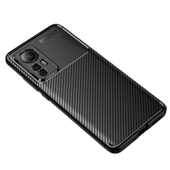 Carbon Fiber Texture Shockproof TPU Phone Case, For Xiaomi 12 5G, For Xiaomi 12 Pro 5G, For Xiaomi Mi 12S Ultra 5G