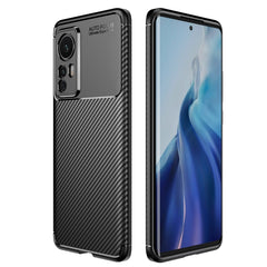 Carbon Fiber Texture Shockproof TPU Phone Case, For Xiaomi 12 5G, For Xiaomi 12 Pro 5G, For Xiaomi Mi 12S Ultra 5G