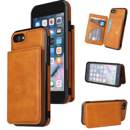Calf Texture Magnetic Case, For iPhone SE 2022 / SE 2020 / 8 / 7, For iPhone 8 Plus / 7 Plus, For iPhone XS Max, For iPhone XS / X