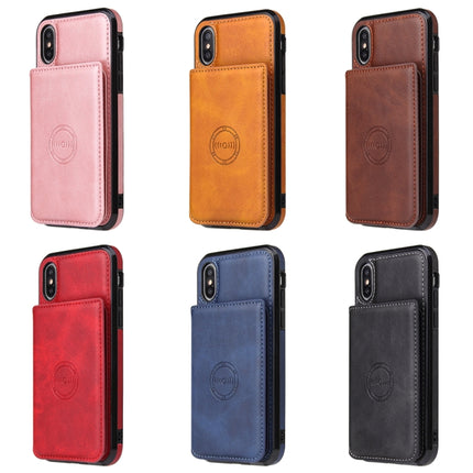 Calf Texture Magnetic Case, For iPhone XR