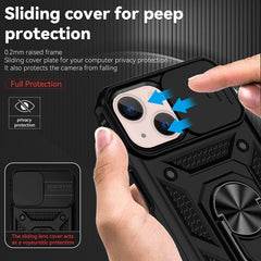 Sliding Camshield Holder Phone Case, For iPhone 13 mini, For iPhone 13, For iPhone 13 Pro, For iPhone 13 Pro Max