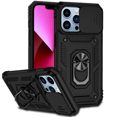 Sliding Camshield Holder Phone Case, For iPhone 13 mini, For iPhone 13, For iPhone 13 Pro, For iPhone 13 Pro Max