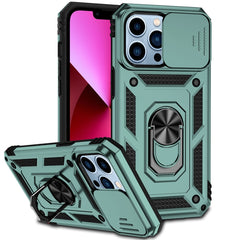 Sliding Camshield Holder Phone Case, For iPhone 13 mini, For iPhone 13, For iPhone 13 Pro, For iPhone 13 Pro Max