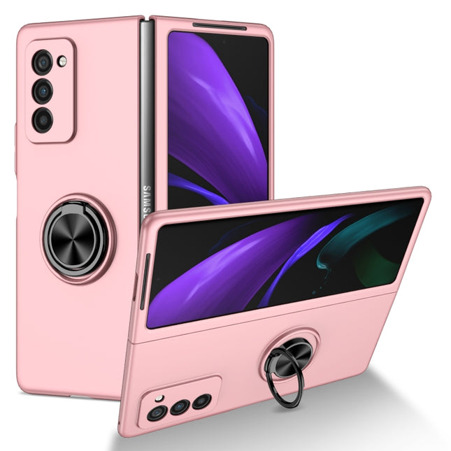 Armor Ring Holder Phone Case, For Samsung Galaxy Z Fold2 5G, For Samsung Galaxy Z Fold3 5G