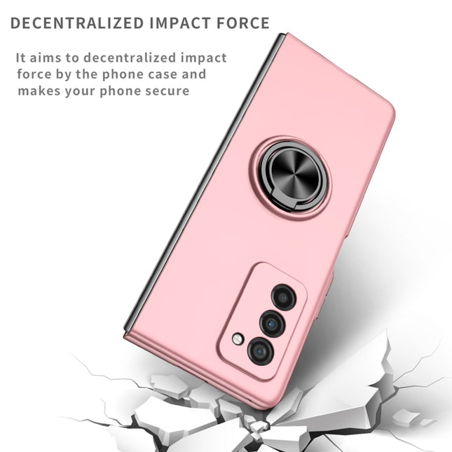 Armor Ring Holder Phone Case, For Samsung Galaxy Z Fold2 5G, For Samsung Galaxy Z Fold3 5G