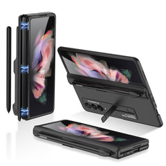 GKK Magnetic Full Coverage Phone Flip Case with Pen Slot, For Samsung Galaxy Z Fold3 5G