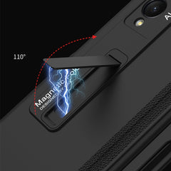 GKK Magnetic Full Coverage Phone Flip Case with Pen Slot, For Samsung Galaxy Z Fold3 5G