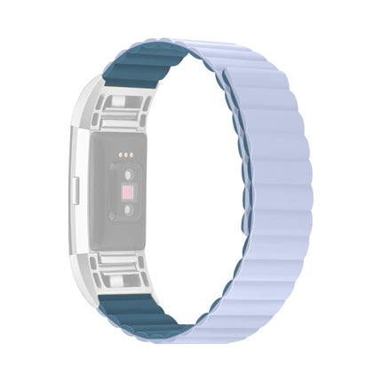 Silicone Magnetic Watchband, For Fitbit Charge 2, For Fitbit Charge 3 / 4, For Fitbit Charge 5, For Huawei Band B6