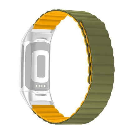 Silicone Magnetic Watchband, For Fitbit Charge 2, For Fitbit Charge 3 / 4, For Fitbit Charge 5, For Huawei Band B6
