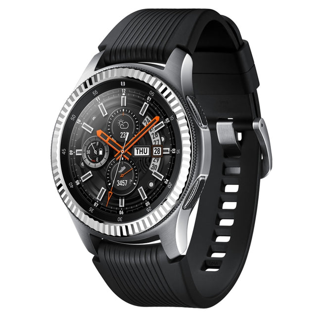 Batch Flower Stainless Steel Bezel Ring, For Samsung Galaxy Watch 46mm