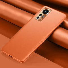 Plain Skin Leather Phone Case, For Xiaomi 12 5G, For Xiaomi 12 Pro 5G, For Xiaomi Mi 12 Ultra 5G