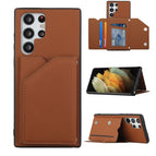For Samsung Galaxy S22 Ultra 5G / Brown