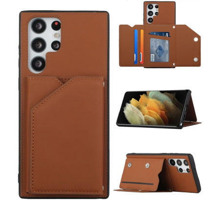 Skin Feel PU + TPU + PC Phone Case with Card Slots, For Xiaomi Redmi Note 11 Pro, For vivo S10e / V23e, For Samsung Galaxy S22 5G, For Samsung Galaxy S22+ 5G, For Samsung Galaxy S22 Ultra 5G
