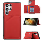 For Samsung Galaxy S22 Ultra 5G / Red