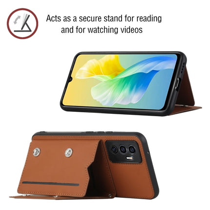 Skin Feel PU + TPU + PC Phone Case with Card Slots, For Xiaomi Redmi Note 11 Pro, For vivo S10e / V23e, For Samsung Galaxy S22 5G, For Samsung Galaxy S22+ 5G, For Samsung Galaxy S22 Ultra 5G