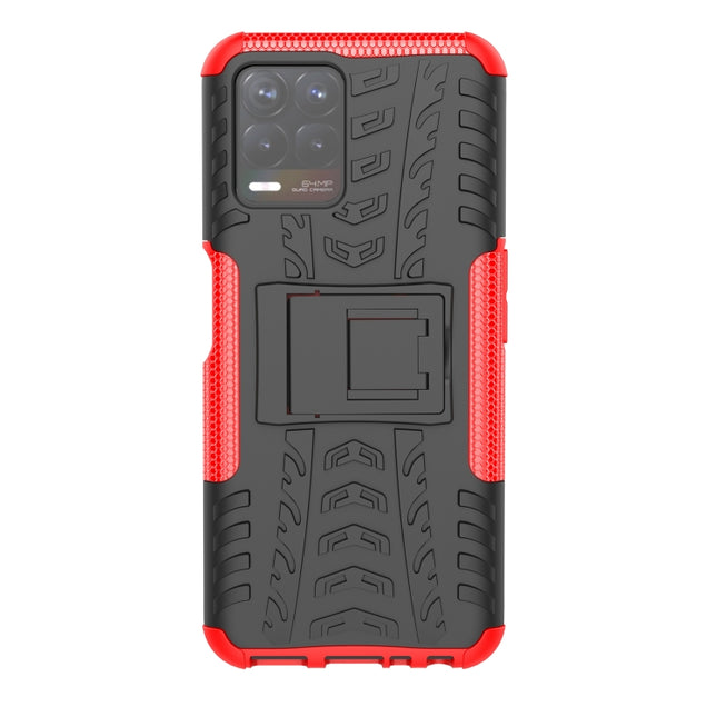 Tire Texture TPU + PC Phone Case with Holder, For OPPO Realme 8i, For Xiaomi Redmi Note 11 Pro (China), For Motorola Moto E40, For Samsung Galaxy A53 5G