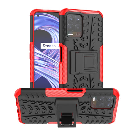 Tire Texture TPU + PC Phone Case with Holder, For OPPO Realme 8i, For Xiaomi Redmi Note 11 Pro (China), For Motorola Moto E40, For Samsung Galaxy A53 5G