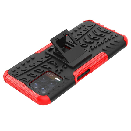 Tire Texture TPU + PC Phone Case with Holder, For OPPO Realme 8i, For Xiaomi Redmi Note 11 Pro (China), For Motorola Moto E40, For Samsung Galaxy A53 5G