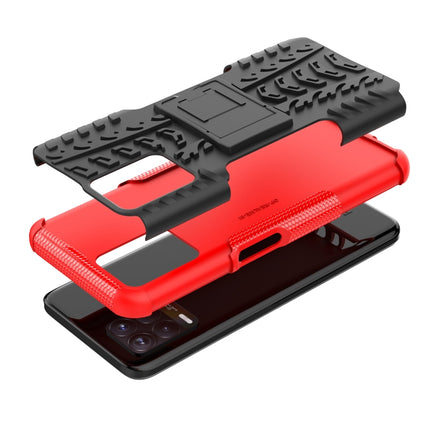 Tire Texture TPU + PC Phone Case with Holder, For OPPO Realme 8i, For Xiaomi Redmi Note 11 Pro (China), For Motorola Moto E40, For Samsung Galaxy A53 5G