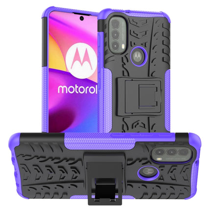 Tire Texture TPU + PC Phone Case with Holder, For OPPO Realme 8i, For Xiaomi Redmi Note 11 Pro (China), For Motorola Moto E40, For Samsung Galaxy A53 5G