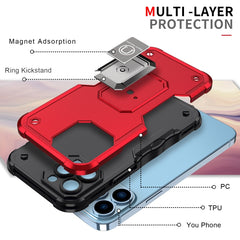 Ring Holder Non-slip Armor Phone Case, For iPhone 13 Pro Max, For iPhone 12 mini, For iPhone 12