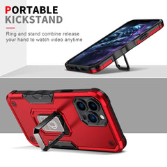 Ring Holder Non-slip Armor Phone Case, For iPhone 13 Pro Max, For iPhone 12 mini, For iPhone 12
