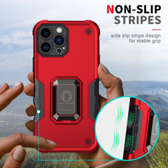 Ring Holder Non-slip Armor Phone Case, For iPhone 13 Pro Max, For iPhone 12 mini, For iPhone 12